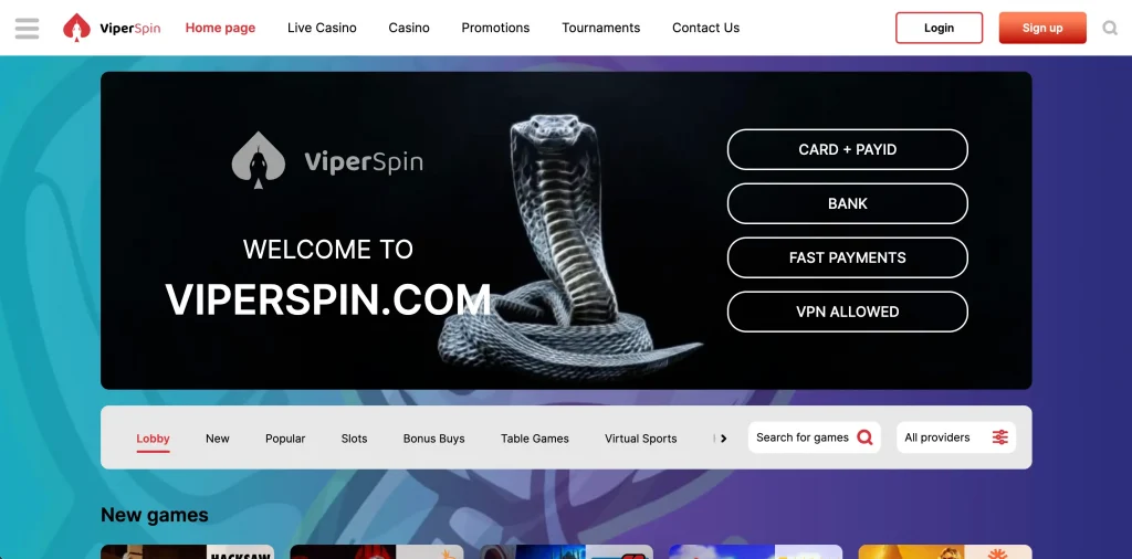 Viperspin-Site